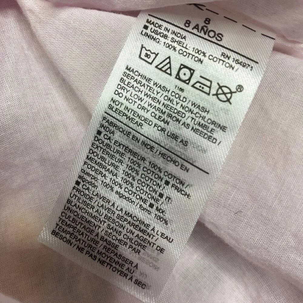 Janie And Jack The Garden Rose Dress Size 8